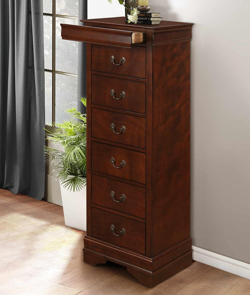 Homelegance Mayville Lingerie Chest in Brown Cherry 2147-12 image