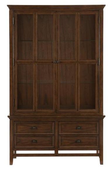 Frazier Park Buffet and Hutch in Dark Cherry 1649-50* image