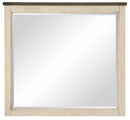 Weaver Mirror in Antique white 1626-6