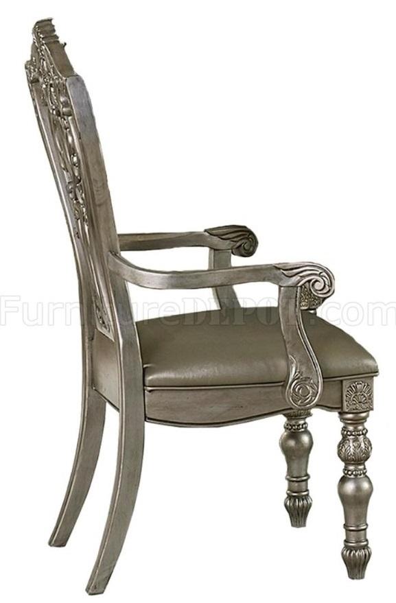 Catalonia Arm Chair in Platinum Gold (Set of 2) image