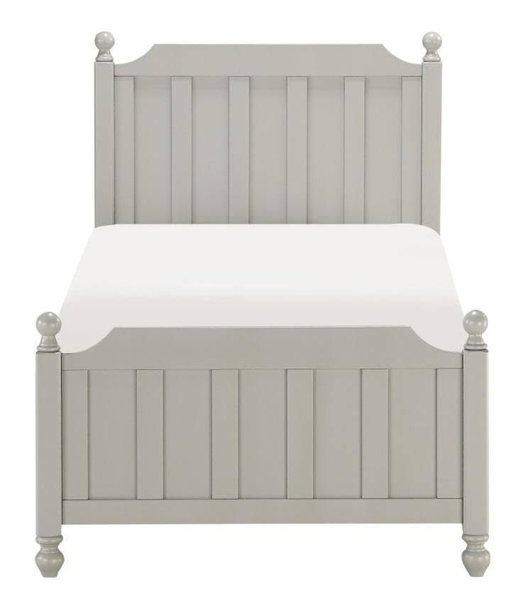 Wellsummer Twin Panel Bed in Gray 1803GYT-1* image