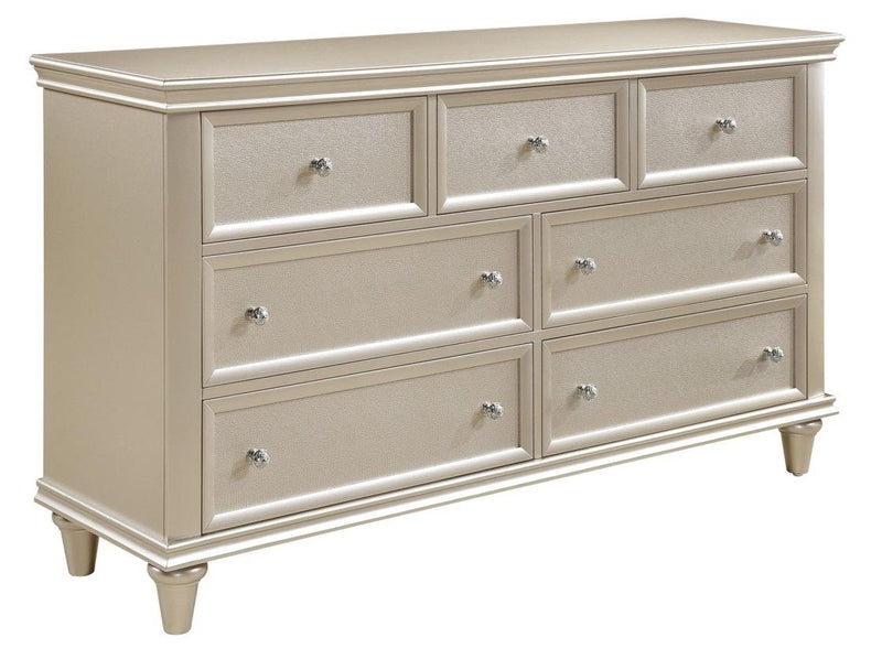 Celandine 7 Drawer Dresser in Silver 1928-5 image