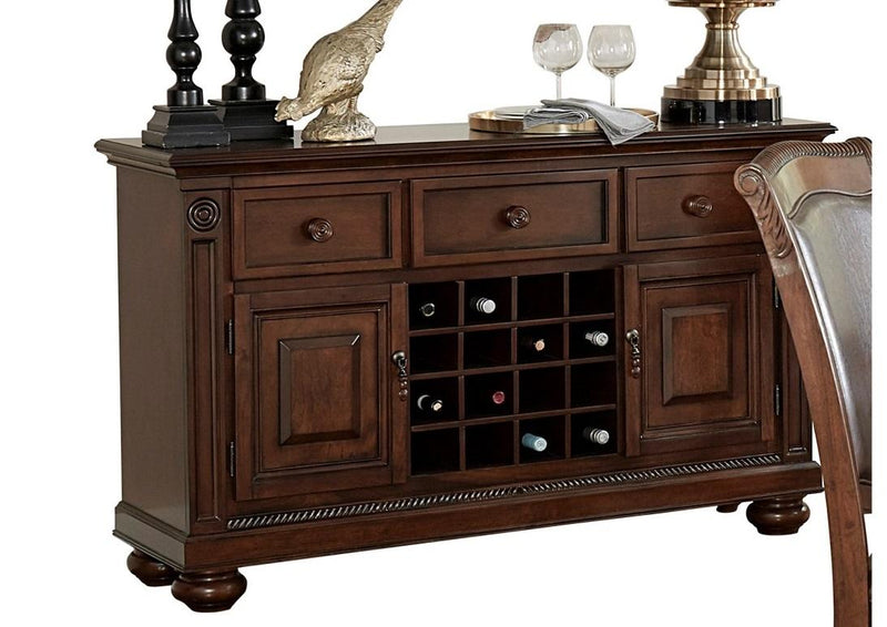 Lordsburg Server in Brown Cherry 5473-40 image