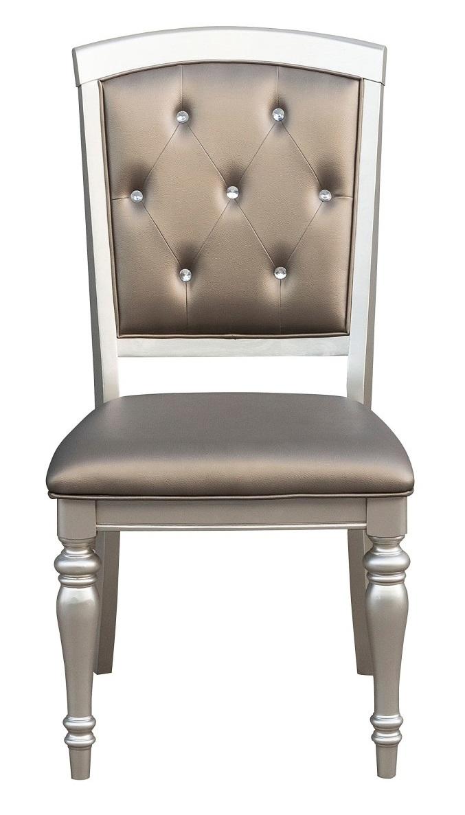 Orsina Side Chair in Silver (Set of 2) image