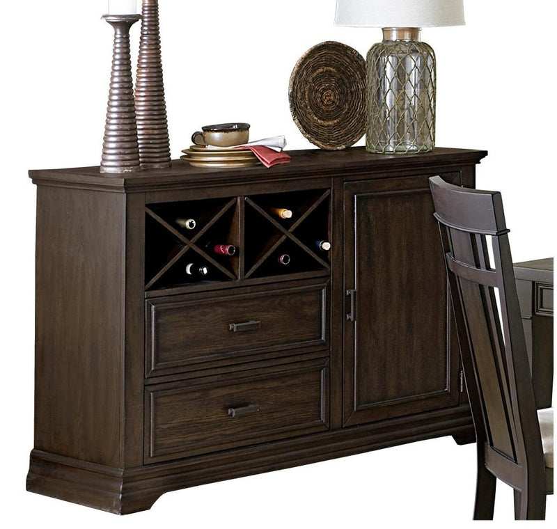 Homelegance Makah Server in Dark Brown 5496-40 image