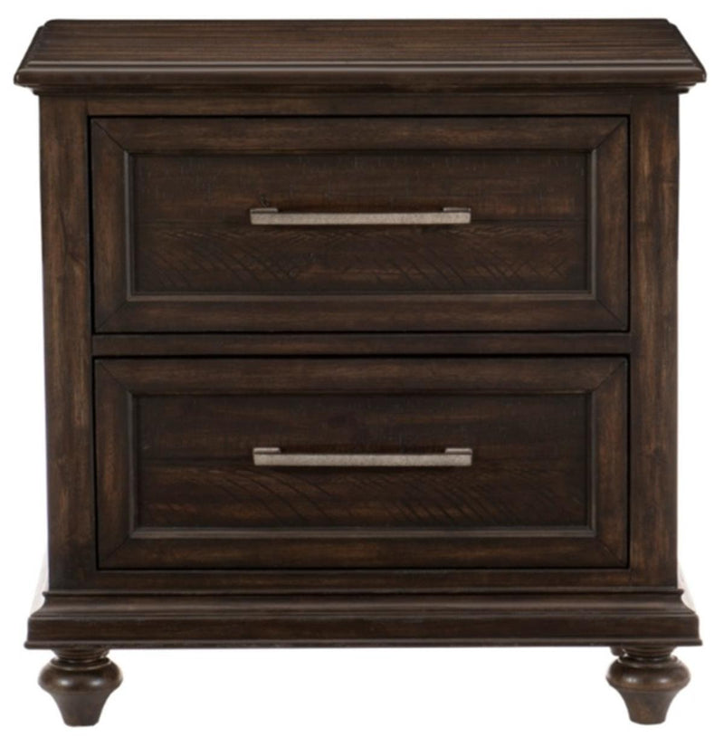 Cardona Nightstand in Driftwood Charcoal 1689-4 image