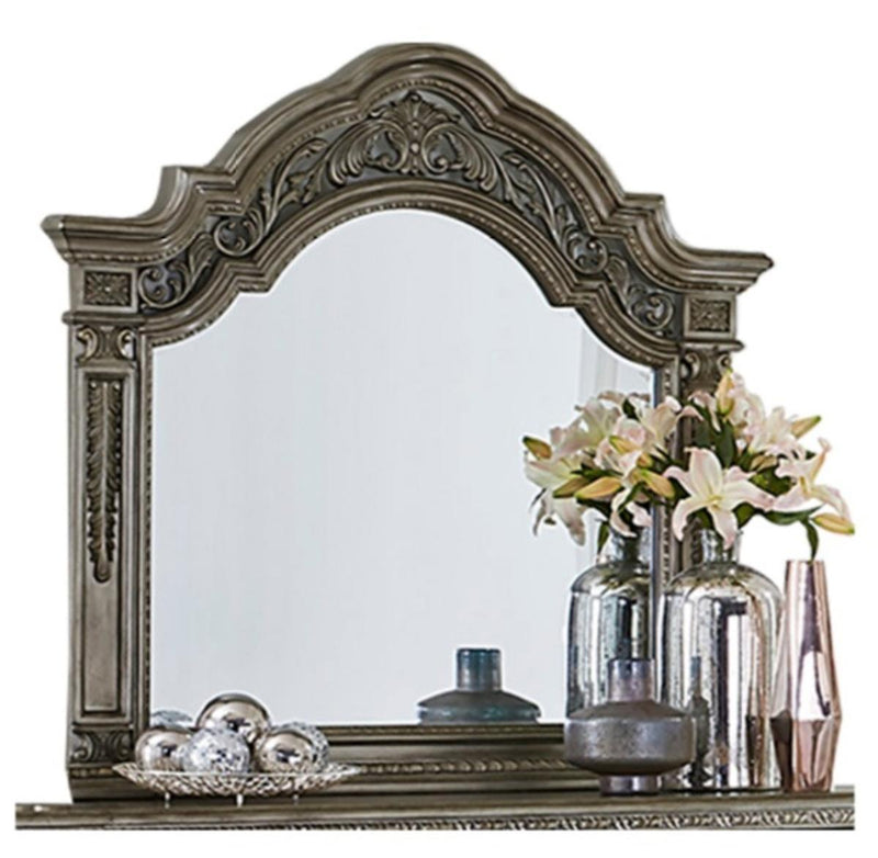 Homelegance Catalonia Mirror in Platinum Gold 1824PG-6 image