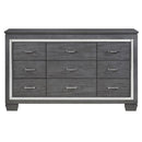 Allura Dresser in Gray 1916GY-5