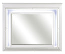Allura Mirror in White 1916W-6