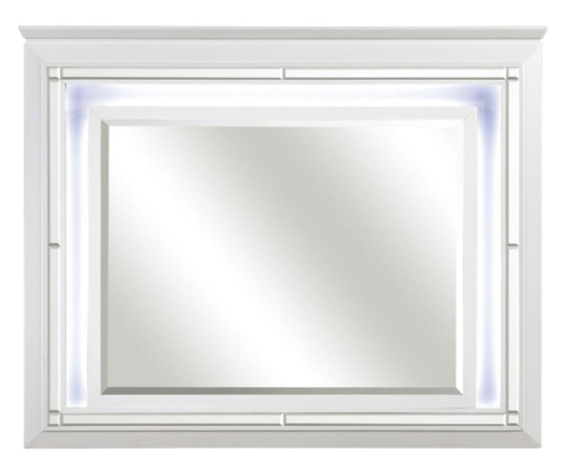 Allura Mirror in White 1916W-6 image