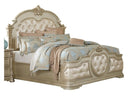 Antoinetta Queen Panel Bed in Champagne Wood 1919NC-1*