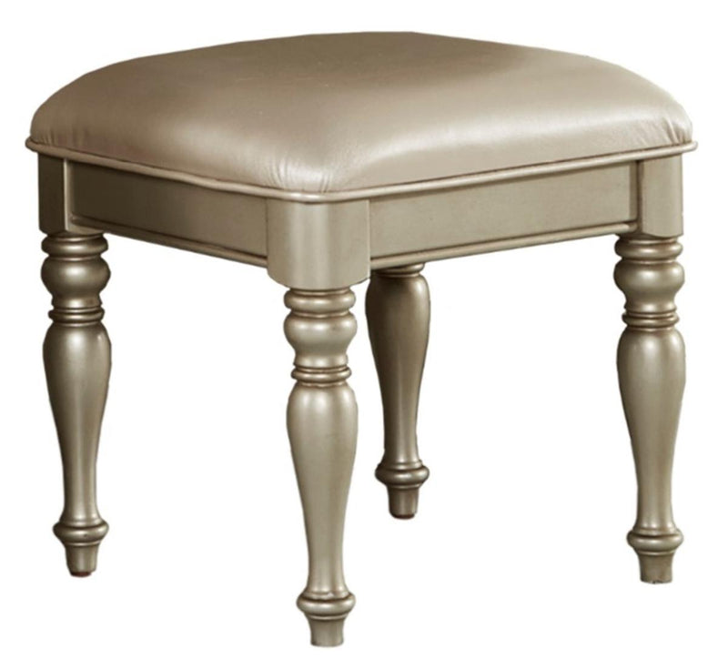 Antoinetta Vanity Stool in Champagne Wood 1919NC-14 image