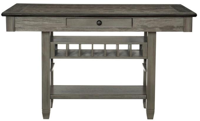 Homelegance Granby Counter Height Dining Table in Coffee and Antique Gray 5627GY-36* image