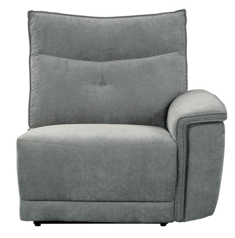 Tesoro Right Side Reclining Chair in Dark Gray 9509DG-RR image