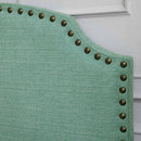 Hasselt King Headboard Green
