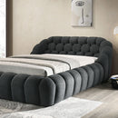 Newquay Bed Black, White, & Gray