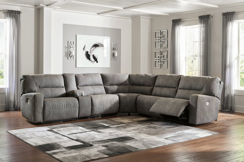 Next-Gen DuraPella 6-Piece Power Reclining Sectional