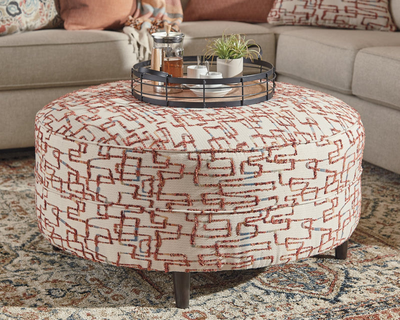 Amici Oversized Accent Ottoman image