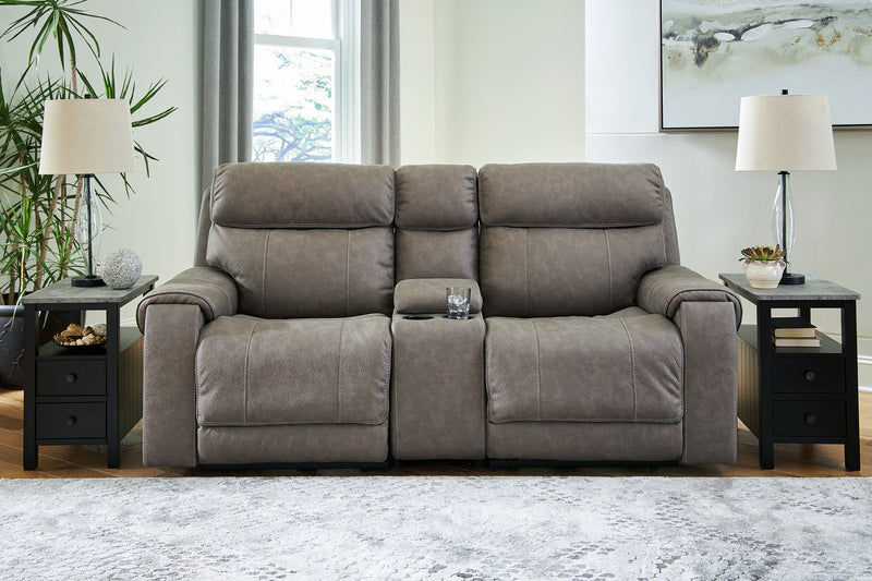 Starbot 2-Piece Power Reclining Loveseat with Console image