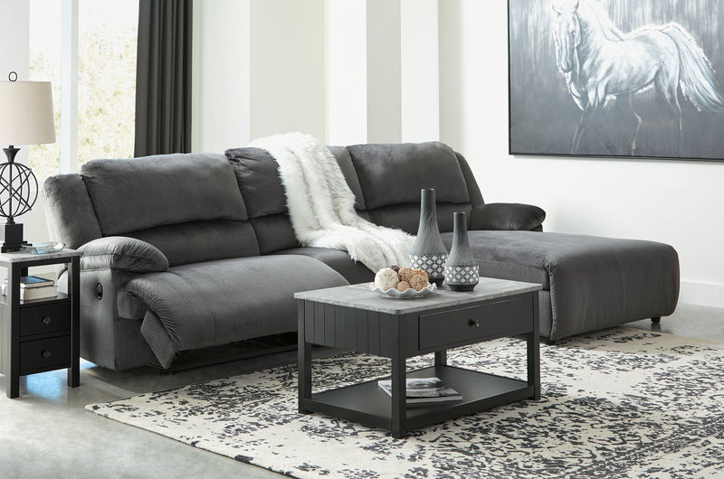 Clonmel 3-Piece Reclining Sectional with Chaise