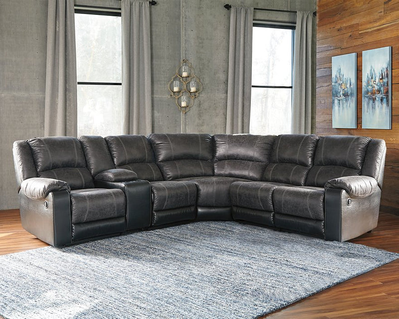 Nantahala 6-Piece Reclining Sectional image