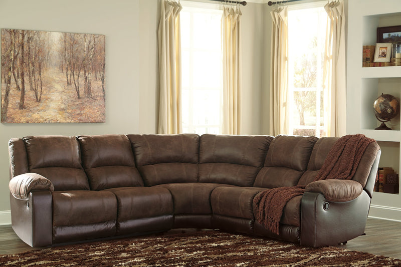 Nantahala 5-Piece Reclining Sectional