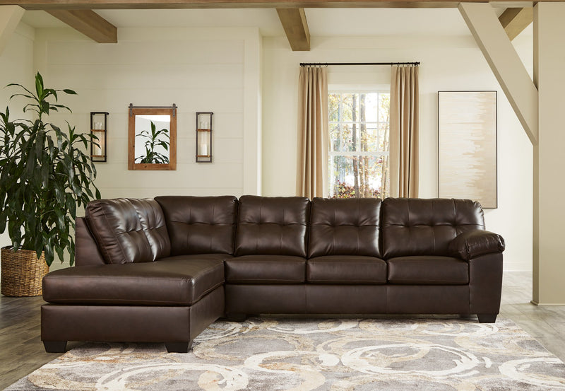 Donlen 2-Piece Sectional with Chaise