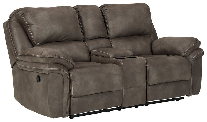 Trementon Reclining Loveseat with Console image