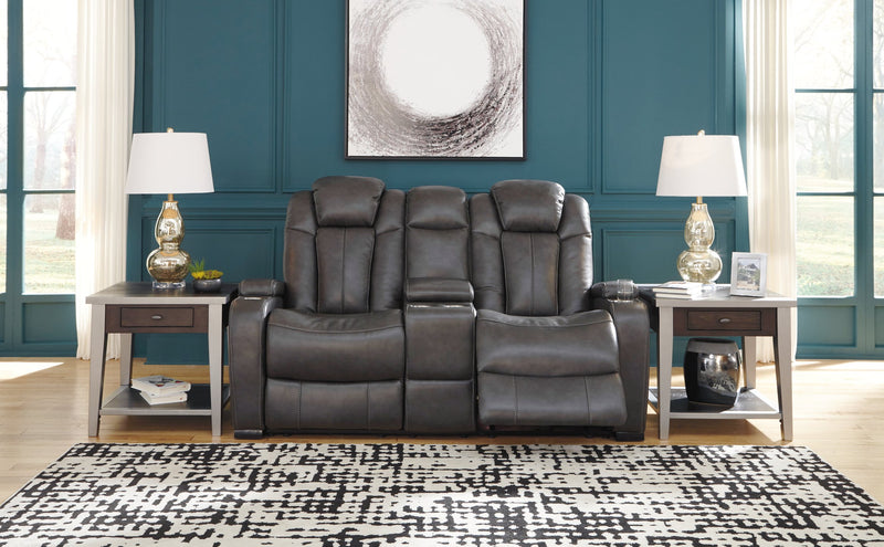 Turbulance Power Reclining Loveseat image