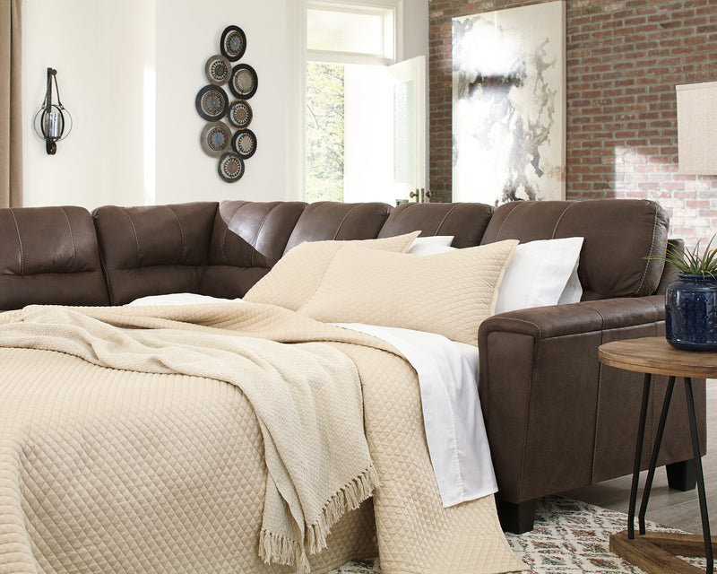 Navi 2-Piece Sleeper Sectional with Chaise image