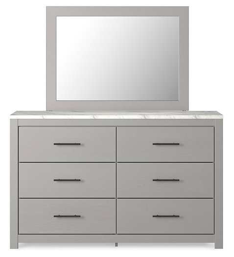 Cottonburg Dresser and Mirror image