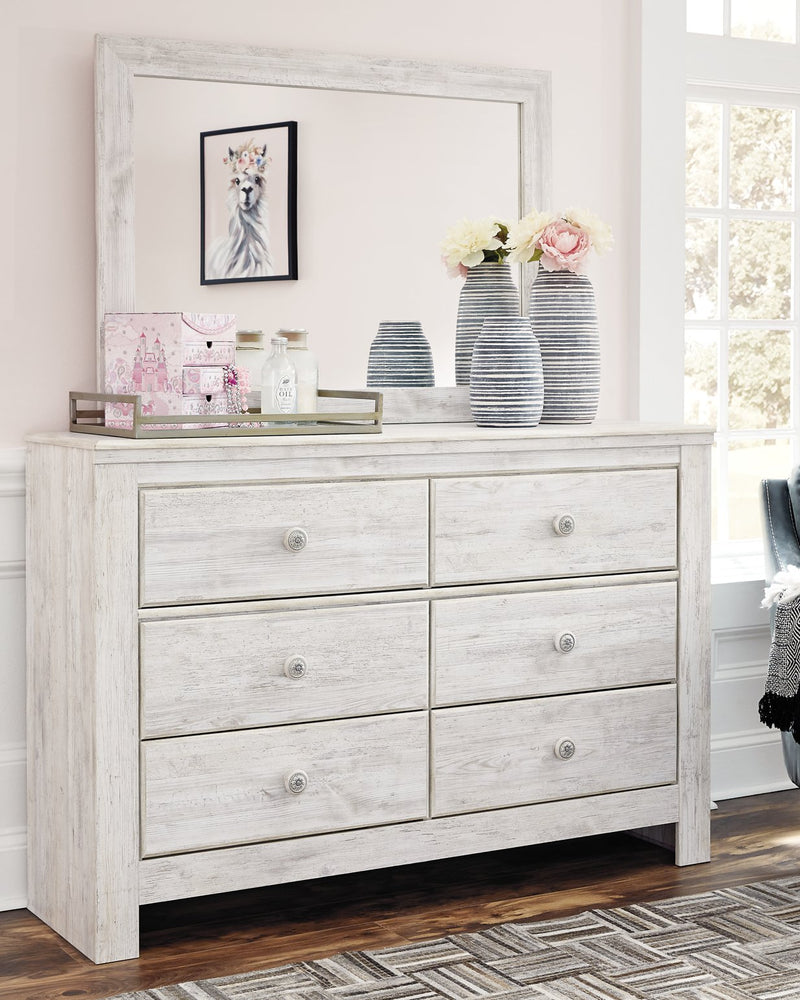 Paxberry Dresser and Mirror