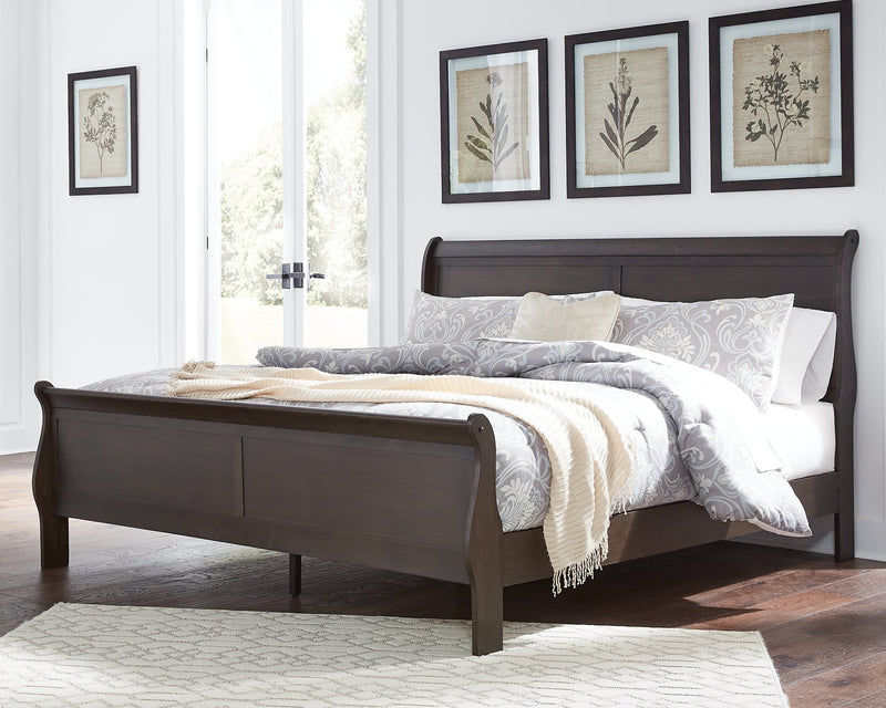 Leewarden Sleigh Bed