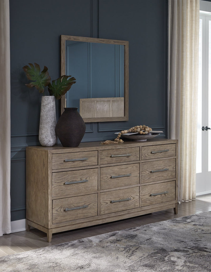 Chrestner Dresser and Mirror image