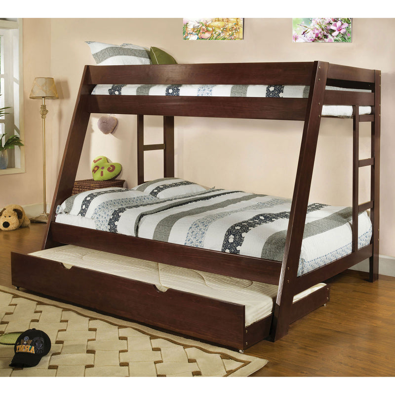 Arizona Dark Walnut Twin/Full Bunk Bed image