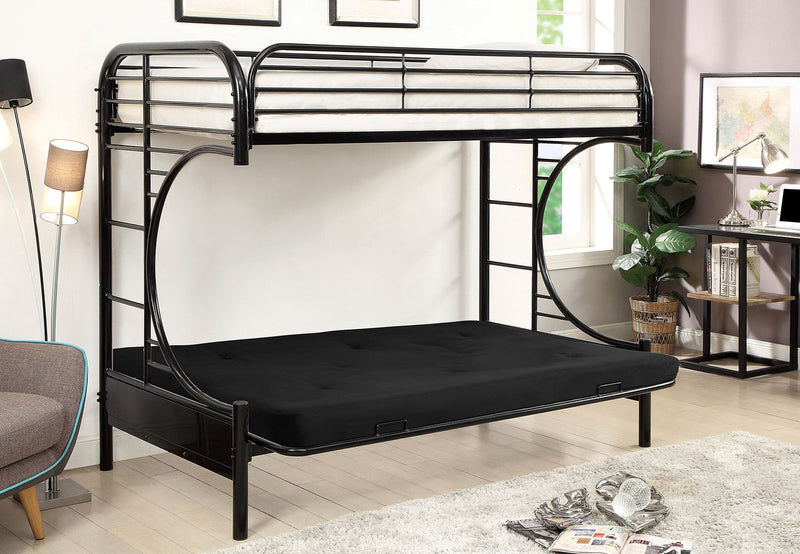 Alanna Black Metal Bunk Bed image