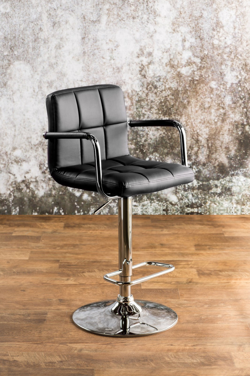 Corfu Black Bar Stool image