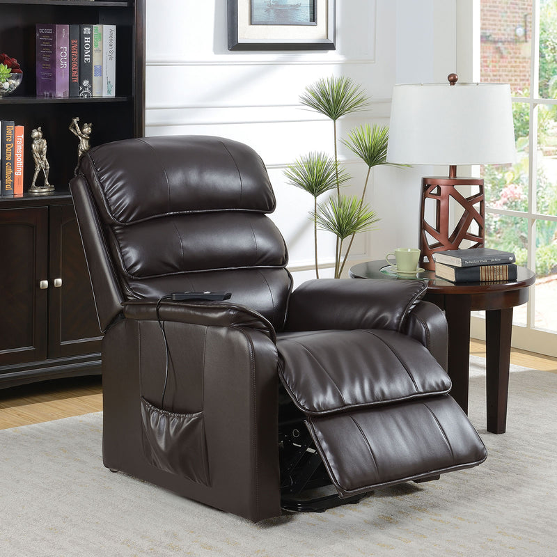 Flip Dark Brown Recliner image