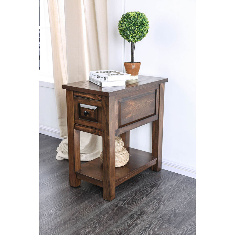 Annabel Walnut Side Table image