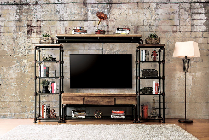 Kebbyll Antique Black/Natural Tone 4 Pc. Set (TV + 2 PC + BR) image