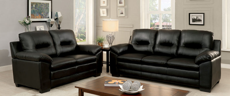 PARMA Black Sofa + Love Seat image