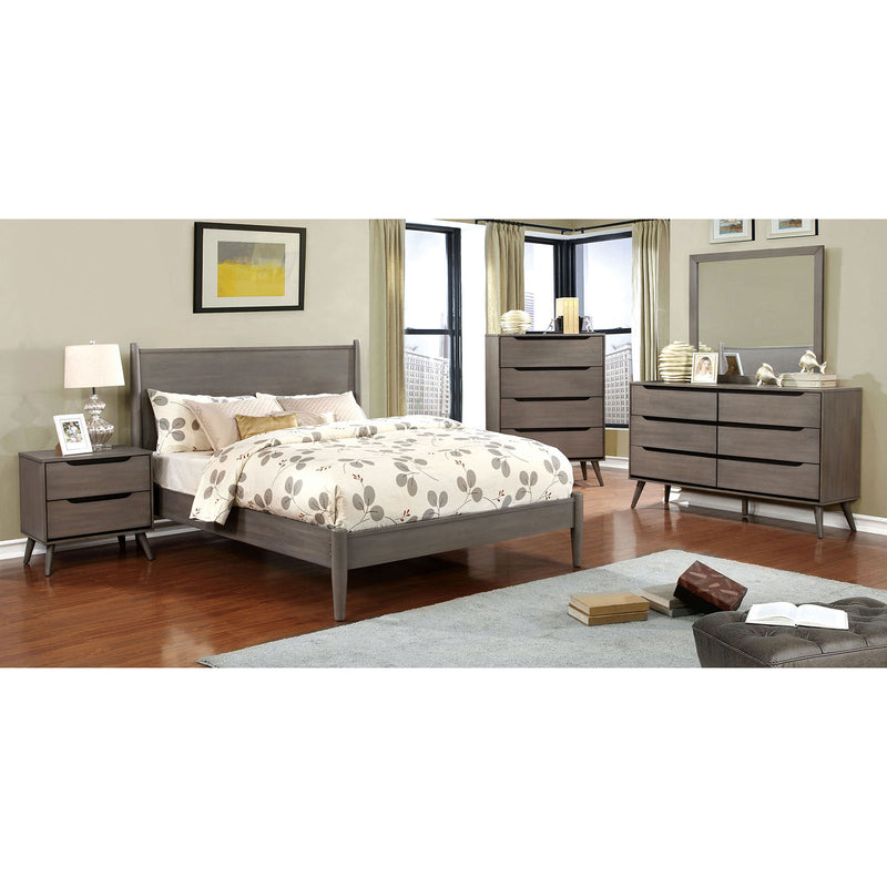 Lennart Gray 4 Pc. Queen Bedroom Set image