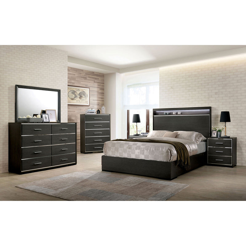 Camryn Warm Gray 5 Pc. Queen Bedroom Set w/ 2NS image