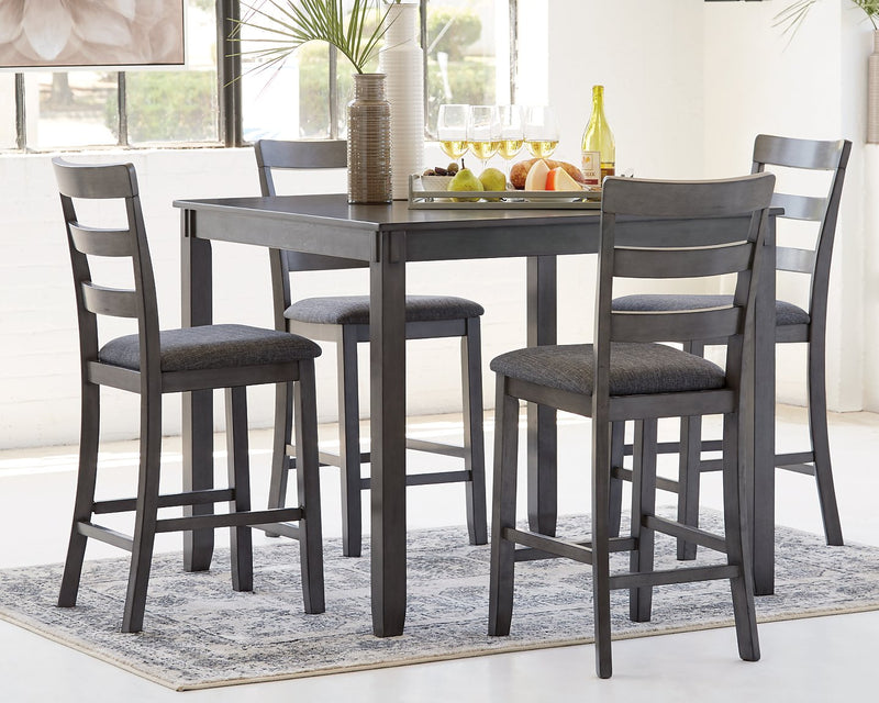 Bridson Counter Height Dining Table and Bar Stools (Set of 5) image