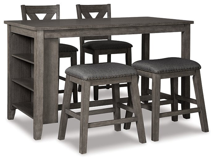 Caitbrook 5-Piece Counter Height Dining Room Set