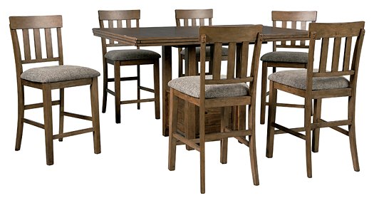 Flaybern Counter Height Dining Room Set