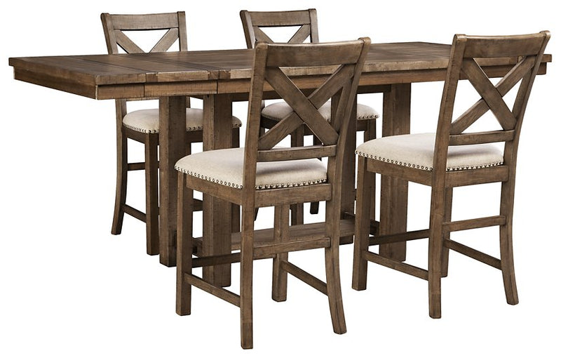 Moriville Counter Height Dining Room Set image