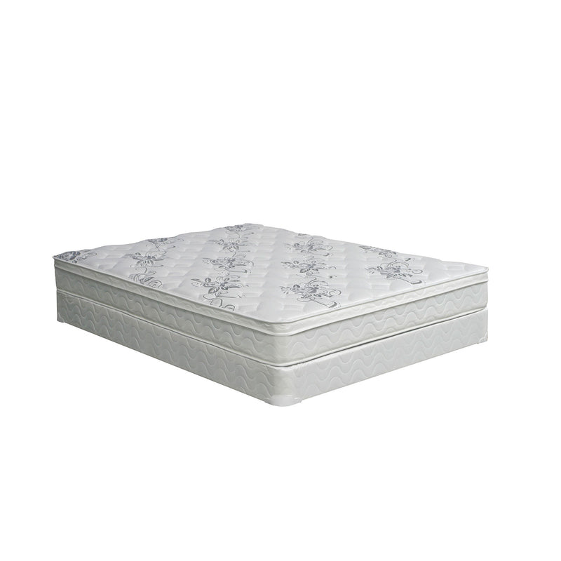 JALEN White 9" Euro Top Mattress, Twin image