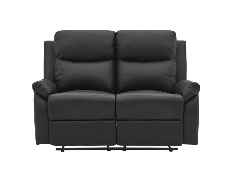 Black Console Reclining Loveseat image