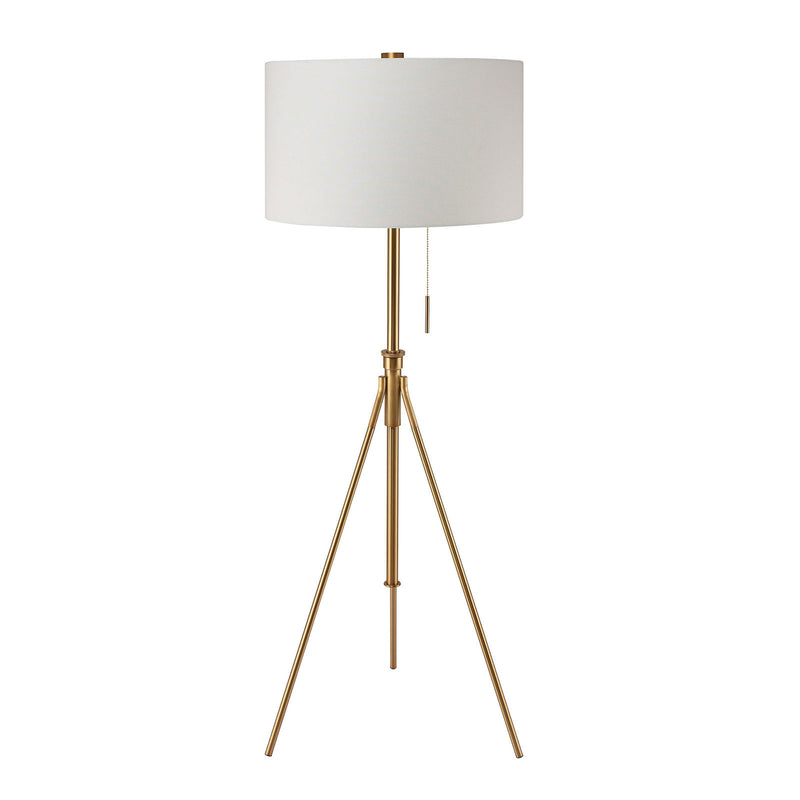 Zaya Stained Gold Floor Lamp image